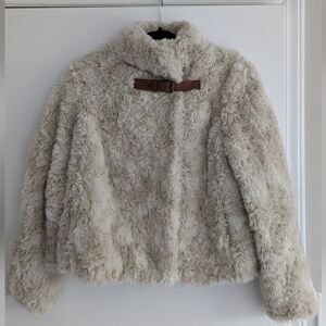 Anthropologie Fur Jacket